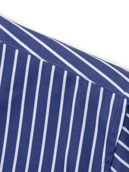 Classic Striped Button-Up Shirt