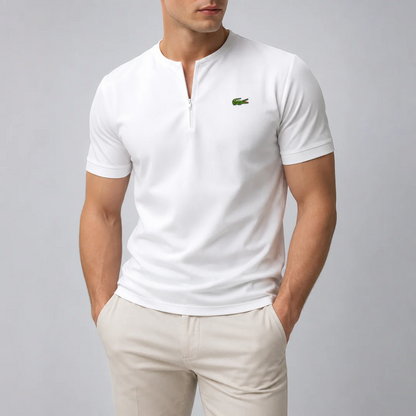 Skyline Zip Henley T-Shirt