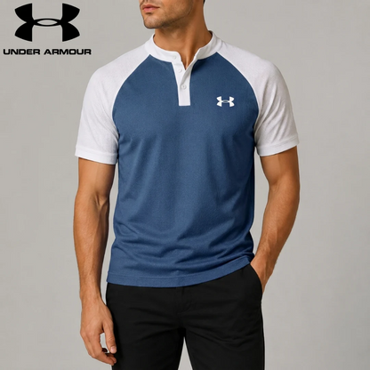 AeroFlex Henley Polo || Clearance Sale