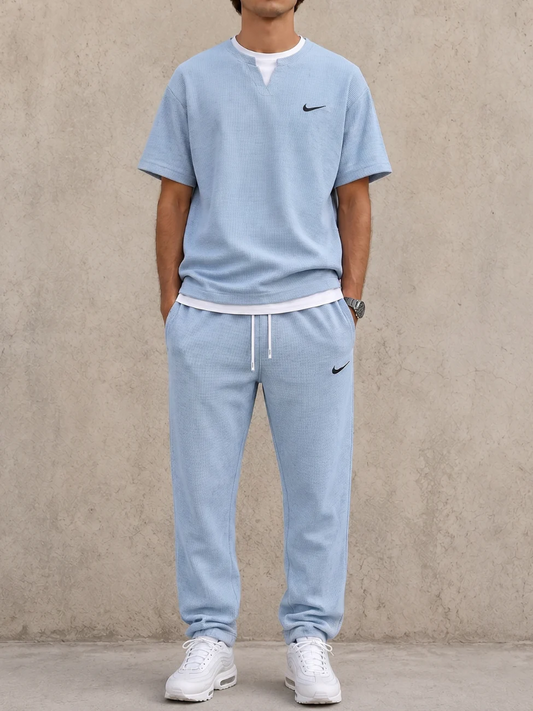 Premium Waffle-Knit Co-Ord Set | Final Clearance