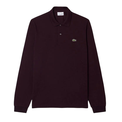 Men’s Classic Long-Sleeve Polo Shirt – Regular Fit Cotton Polo
