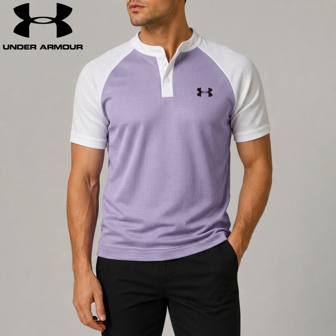 AeroFlex Henley Polo || Clearance Sale