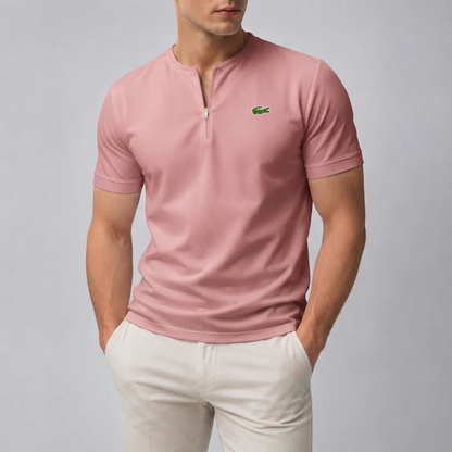 Skyline Zip Henley T-Shirt