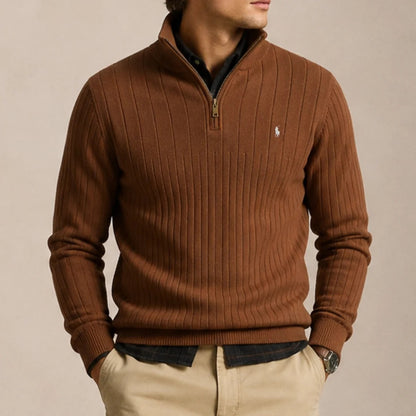 Elegant Half-Zip Sweater – Limited-Time Sale