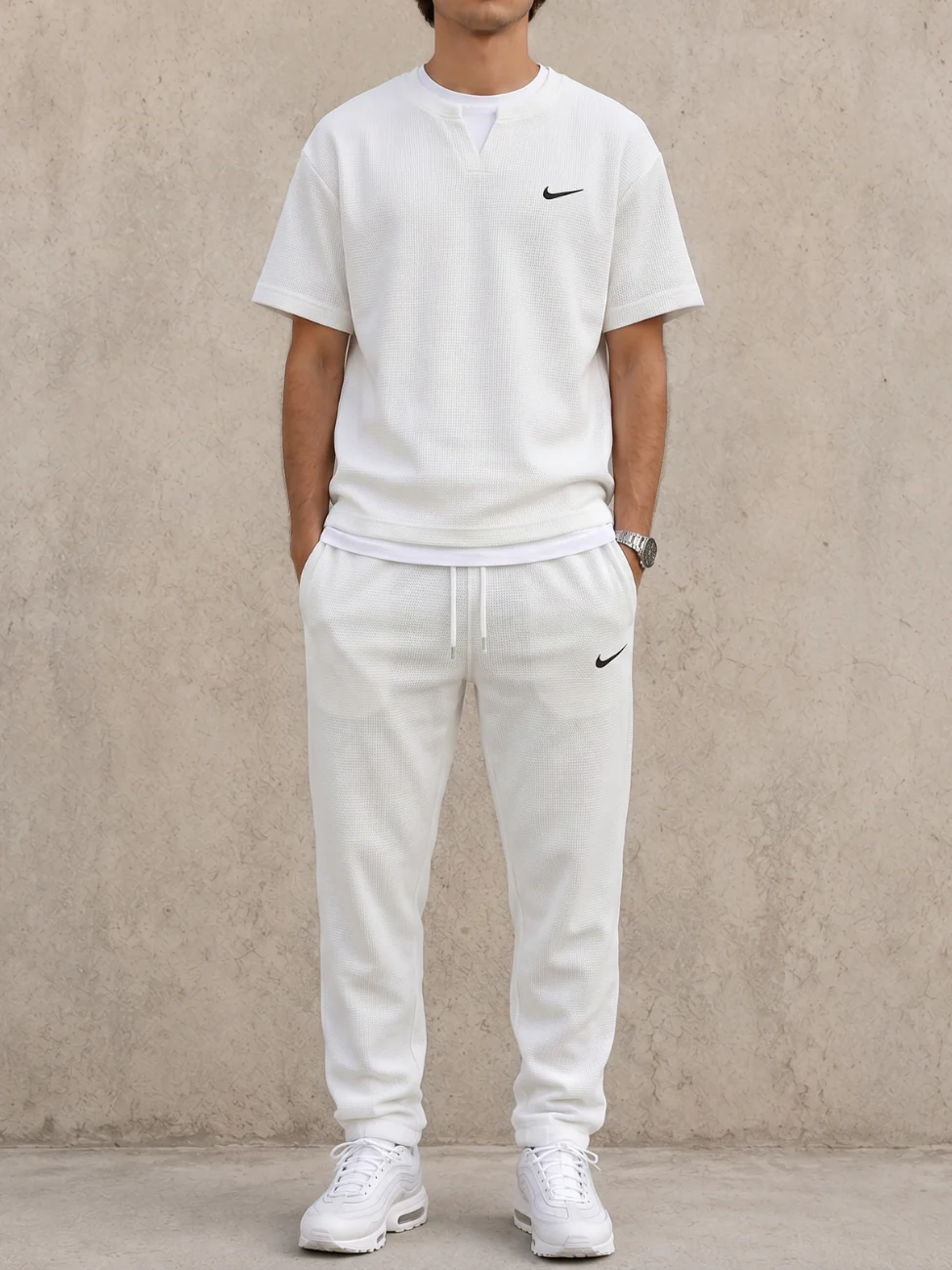 Premium Waffle-Knit Co-Ord Set | Final Clearance