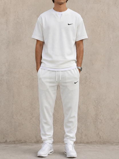 Premium Waffle-Knit Co-Ord Set | Final Clearance