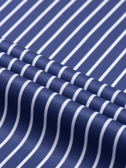 Classic Striped Button-Up Shirt