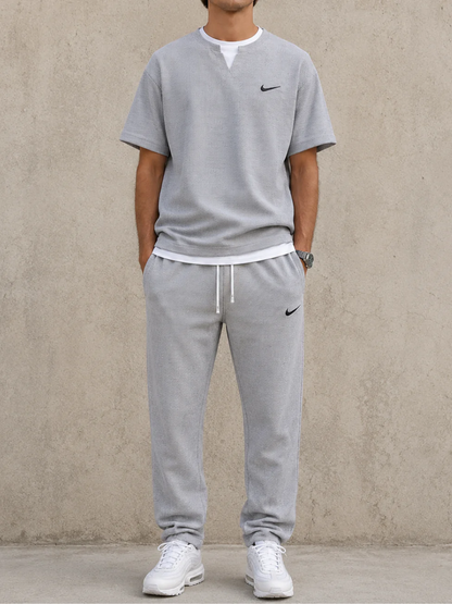 Premium Waffle-Knit Co-Ord Set | Final Clearance