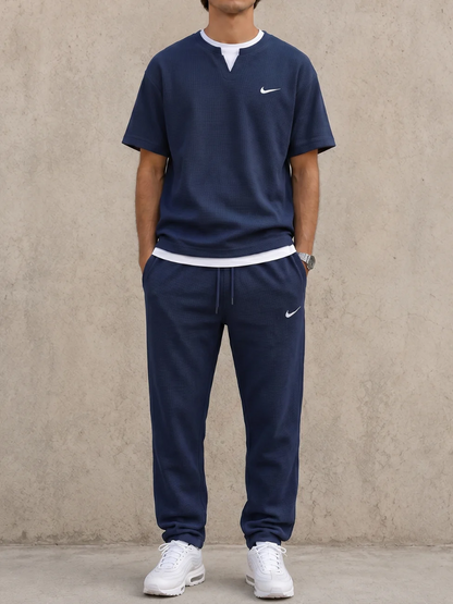 Premium Waffle-Knit Co-Ord Set | Final Clearance
