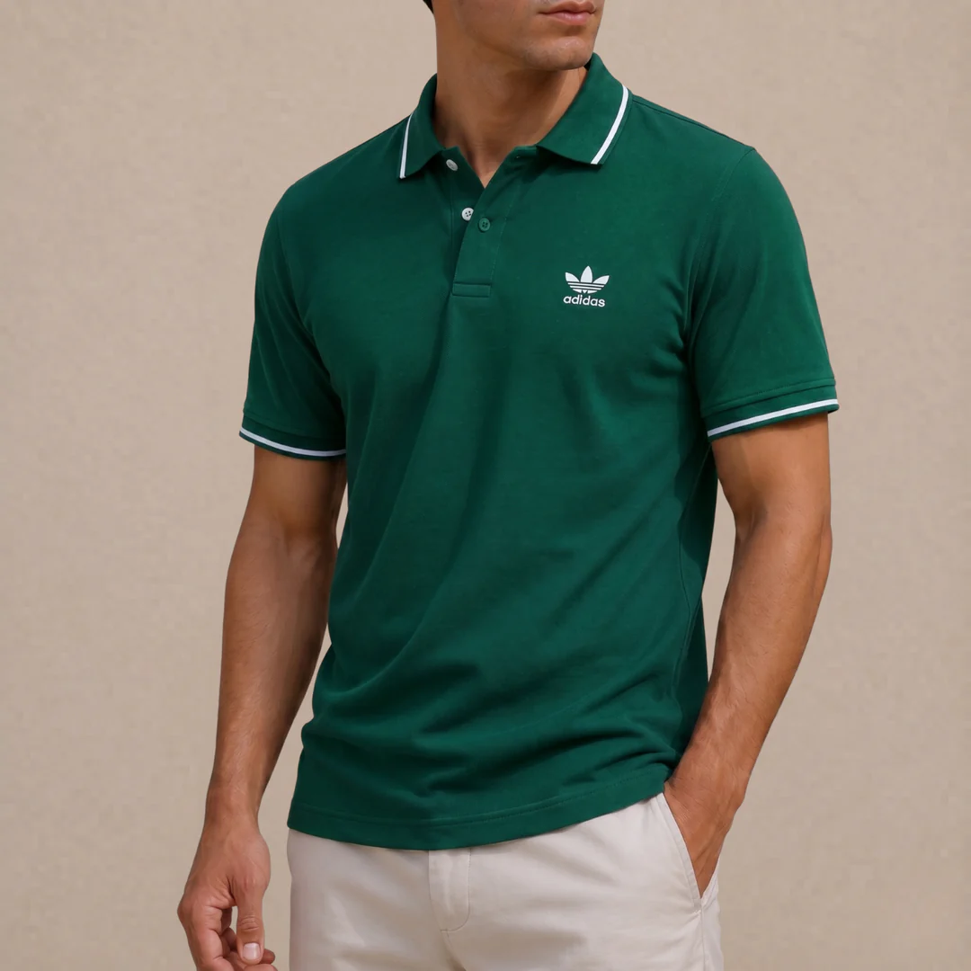 Classic Knitted Polo Shirt - Clearance Sale