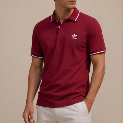 Classic Knitted Polo Shirt - Clearance Sale