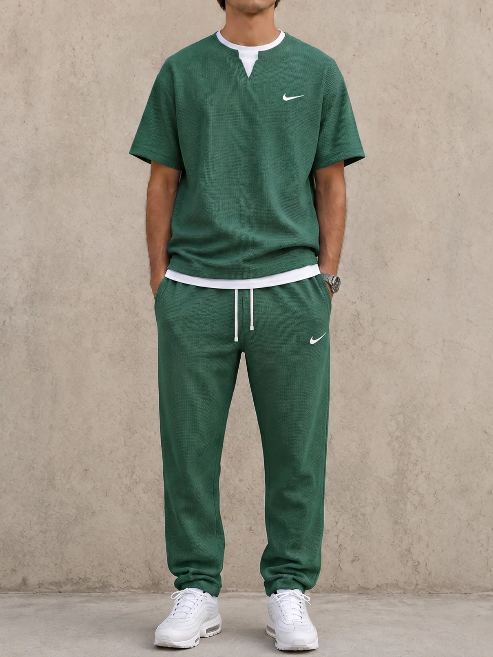 Premium Waffle-Knit Co-Ord Set | Final Clearance