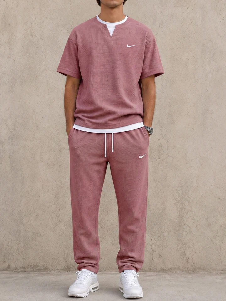 Premium Waffle-Knit Co-Ord Set | Final Clearance