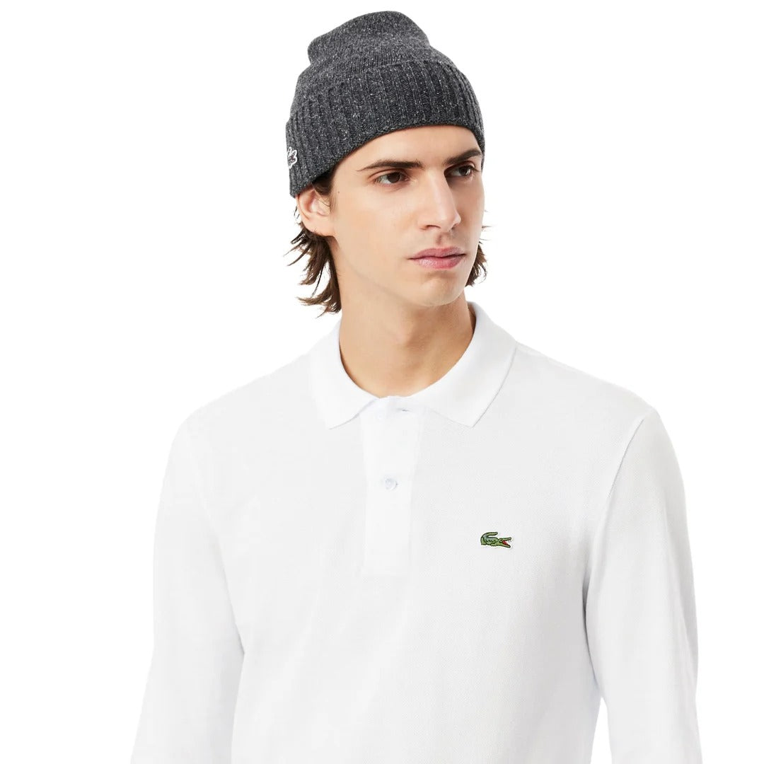 Men’s Classic Long-Sleeve Polo Shirt – Regular Fit Cotton Polo