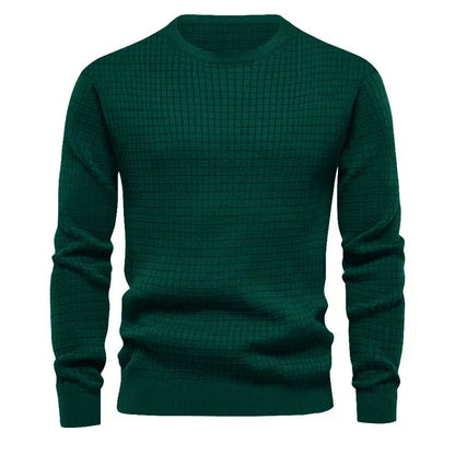 Men’s Solid Crewneck Sweatshirt – Plus Size – Spring & Outdoor